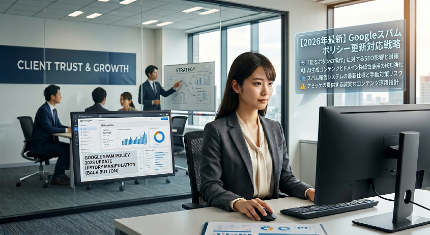 Googleスパム対策SEO対策案内