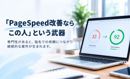 PageSpeed改善と専門性の力